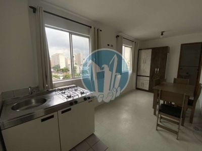 Kitinet com 1 quarto para alugar, 19.00 m2 por r$1150.00 - centro - curitiba/pr