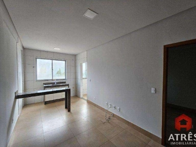 Kitnet com 1 dormitório para alugar, 35 m² por r$ 1.400,00/mês - jardim américa - goiânia/go