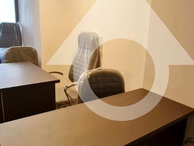 Sala mobiliada para locação no Ed. Valongo, 20m², R$ 2.000/Mês, Santos, SP