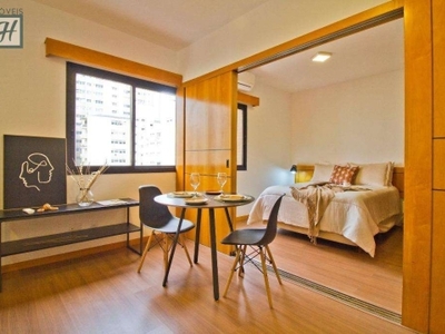 Venda | apartamento com 31,00 m², 1 dormitório(s), 1 vaga(s). jardim paulista, são paulo