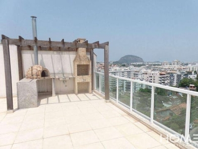 Cobertura, 211 m² - venda por R$ 1.290.000,00 ou aluguel por R$ 6.823,00/mês - Freguesia (Jacarepaguá) - Rio de Janeiro/RJ