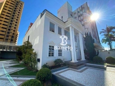 Casa para alugar na rua governador parigot de souza, 90, caiçaras, londrina, 416 m2 por r$ 18.000