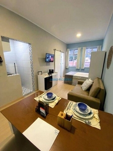 Apartamento com 1 dormitório à venda, 22 m² - Alto - Teresópolis/RJ