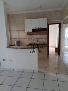 Apartamento com 1 dormitório à venda, 48 m² por R$ 219.000,00 - Boqueirão - Praia Grande/S