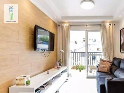 Apartamento com 2 dormitórios à venda, 63 m² por R$ 366.000 - Vila Nova Mazzei - São Paulo