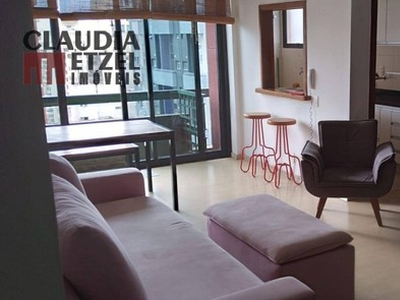 Apartamento Duplex com 1 dormitório para alugar, 45 m² por R$ 5.457,21/mês - Pinheiros - S