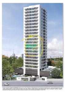 Apartamento em Boa Vista, Recife/PE de 57m² 2 quartos à venda por R$ 389.000,00