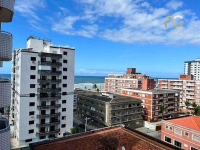 Apartamento em Vila Tupi, Praia Grande/SP de 67m² 2 quartos à venda por R$ 388.000,00