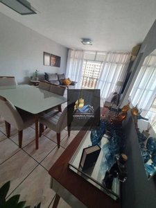 Apartamento em Campo Grande, Santos/SP de 96m² 2 quartos à venda por R$ 423.000,00