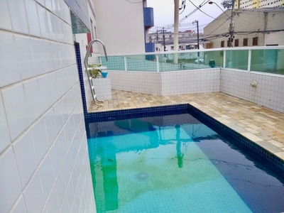 Apartamento em Cidade Ocian, Praia Grande/SP de 52m² 2 quartos à venda por R$ 284.000,00