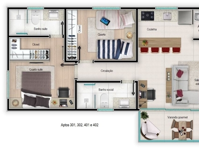 Apartamento em Santa Efigênia, Belo Horizonte/MG de 66m² 2 quartos à venda por R$ 596.000,00