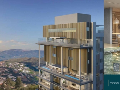 Apartamento em Vale Do Sereno, Nova Lima/MG de 369m² 4 quartos à venda por R$ 6.882.863,00