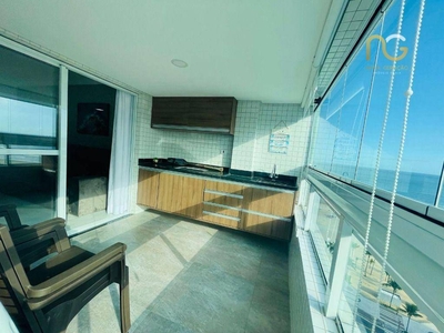 Apartamento em Vila Guilhermina, Praia Grande/SP de 146m² 3 quartos à venda por R$ 1.489.000,00