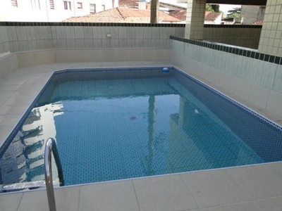 Apartamento em Vila Guilhermina, Praia Grande/SP de 48m² 1 quartos para locação R$ 1.550,00/mes