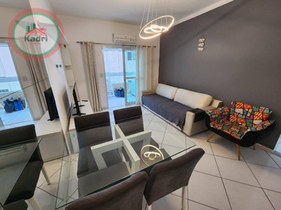 Apartamento em Vila Guilhermina, Praia Grande/SP de 69m² 2 quartos para locação R$ 3.200,00/mes