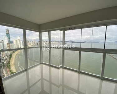 Apartamento frente Mar com 4 Suítes, mobiliado e decorado para Locação Anual em Balneário