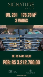 Apartamento para venda tem 175 metros com 4 quartos em Paraíso - São Paulo - SP R$ 3.212.