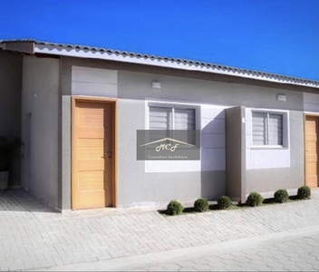 Casa com 2 dormitórios à venda, 51 m² por R$ 250.000,00 - Chácaras Maringá - Atibaia/SP
