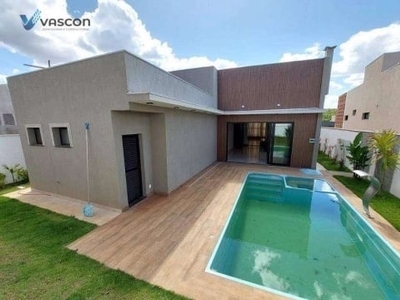 Casa com 3 dormitórios, 291 m² - venda por r$ 2.050.000,00 ou aluguel por r$ 11.800,00/mês - alphaville iii - ribeirão preto/sp