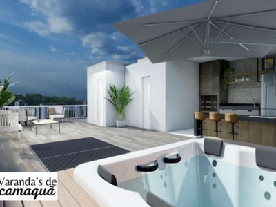 Cobertura venda horto florestal 3 quartos com 1 suíte 170 m2 terraço gourmet