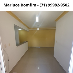 Excelente apto 2/4 - 57m² - Varanda - Ar Condicionado - Infraestrutura completa - Piatã