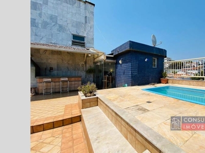 Penthouse em São Lucas, Belo Horizonte/MG de 250m² 3 quartos à venda por R$ 1.269.000,00