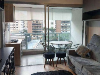 Studio com 1 dormitório para alugar, 28 m² por r$ 3.162,24/mês - bosque maia - guarulhos/sp