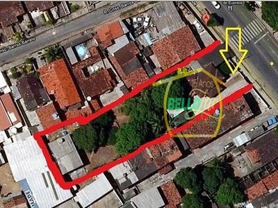 Terreno em Água Fria, Recife/PE de 10m² à venda por R$ 1.799.000,00