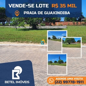 Terreno em Guaxindiba, São Francisco De Itabapoana/RJ de 10m² à venda por R$ 35.000,00