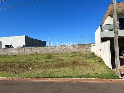 Terreno em Jardim Ecoville I, Cambé/PR de 274m² à venda por R$ 309.000,00