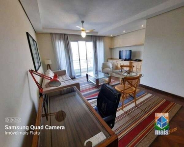 Flat com 1 dormitório para alugar, 50 m² por R$ 4.200,00/mês - Pinheiros - São Paulo/SP