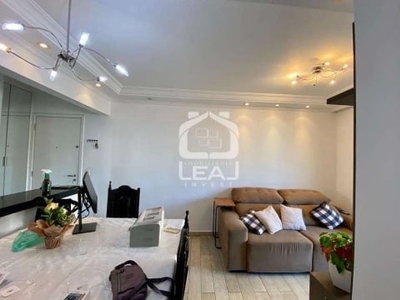 Apartamento de 68.23m² sendo 3 dormitórios e 2 vagas de garagem à venda, por r$ 550.000,00, vila a