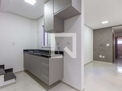 Cobertura para aluguel - vila marina, 2 quartos, 59 m² - santo andré