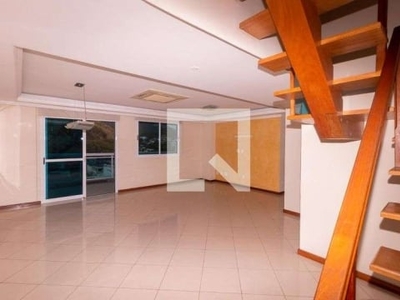 Cobertura para aluguel - vila valqueire, 3 quartos, 196 m² - rio de janeiro