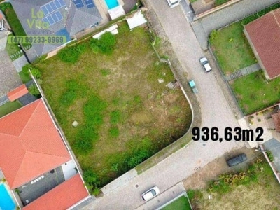 Terreno à venda, 936 m² por r$ 890.000,00 - escola agrícola - blumenau/sc