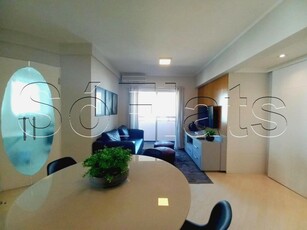 Apartamento em Itaim Bibi, São Paulo/SP de 56m² 2 quartos para locação R$ 5.000,00/mes