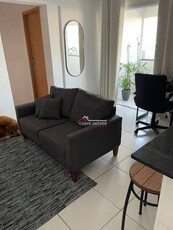 Apartamento em Macuco, Santos/SP de 43m² 1 quartos para locação R$ 2.600,00/mes