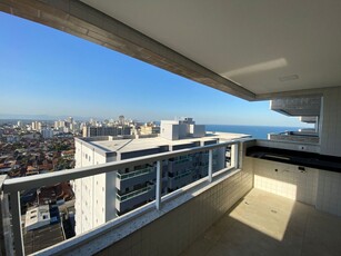 Apartamento em Vila Caiçara, Praia Grande/SP de 90m² 2 quartos à venda por R$ 729.000,00