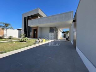 Casa em Jardim Atlântico Leste (Itaipuaçu), Maricá/RJ de 125m² 3 quartos à venda por R$ 729.000,00