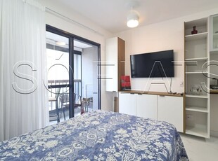 Flat em Brooklin Paulista, São Paulo/SP de 28m² 1 quartos à venda por R$ 484.000,00