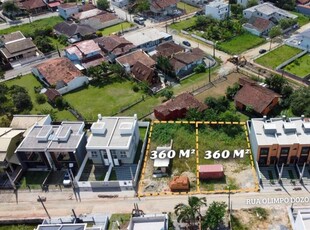 Terreno em , São Francisco do Sul/SC de 360m² à venda por R$ 399.000,00