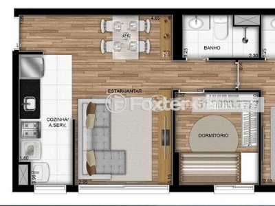 Apartamento 2 dorms à venda Rua Capitão Pedro Werlang, Partenon - Porto Alegre