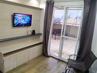 Apartamento à venda em Tatuapé com 65 m², 1 quarto, 1 suíte, 2 vagas