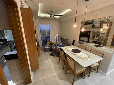 Apartamento em Parque Bom Retiro, Paulínia/SP de 56m² 2 quartos à venda por R$ 420.500,00