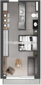 Loft 1 dorm à venda Rua Cassilda Flora Zaffari, Teresópolis - Porto Alegre