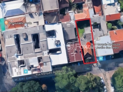 Terreno 2 dorms à venda Avenida Marquês de Souza, Jardim São Pedro - Porto Alegre