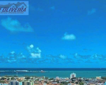 Apartamento 80m² vista mar nascente, 2 vagas cond clube Varandas do Alto - Farol