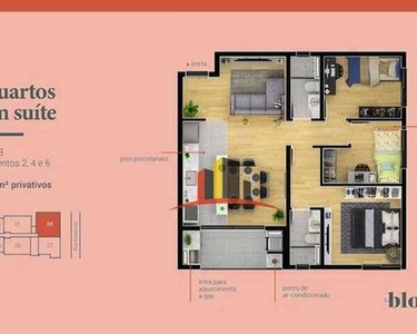 Apartamento à venda, 74 m² por R$ 591.977,00 - Água Verde - Curitiba/PR