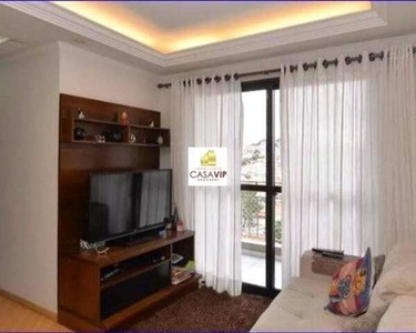 Apartamento à venda, Vila Isolina Mazzei, 77m², 3 dormitórios, 1 suíte, 2 vagas!