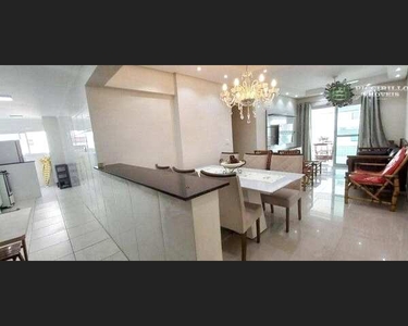 Apartamento com 3 dormitórios à venda, 116 m² por R$ 589.000,00 - Aviação - Praia Grande/S